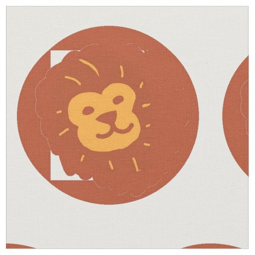 lion  fabric