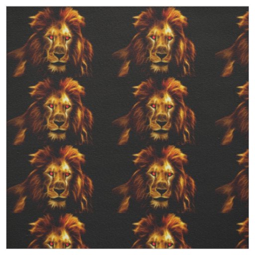 Lion Fabric