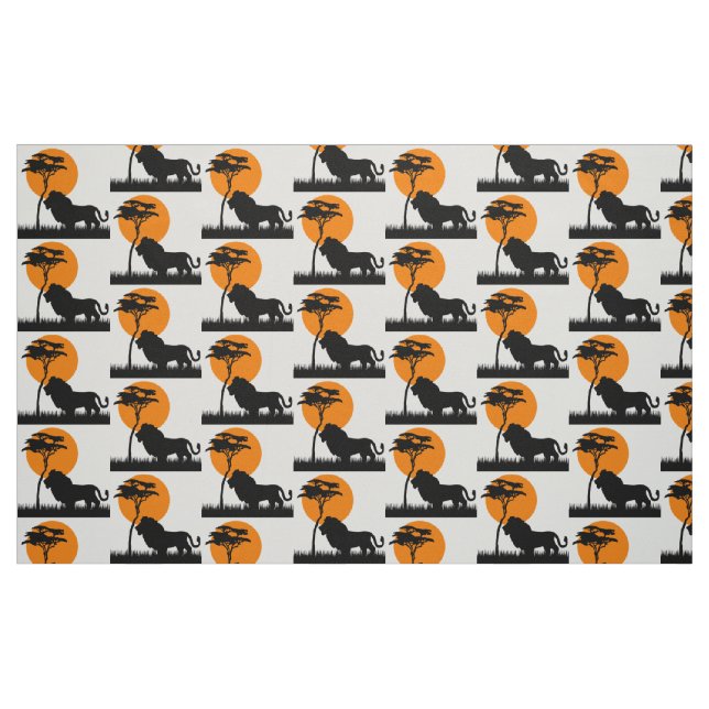 Lion Fabric (Fat Quarter)