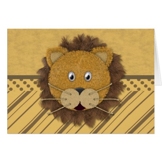 Lion Face Cards (Front Horizontal)
