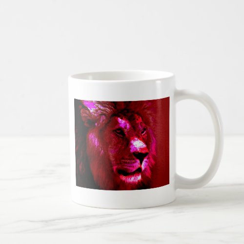 Lion Face Coffee Mug