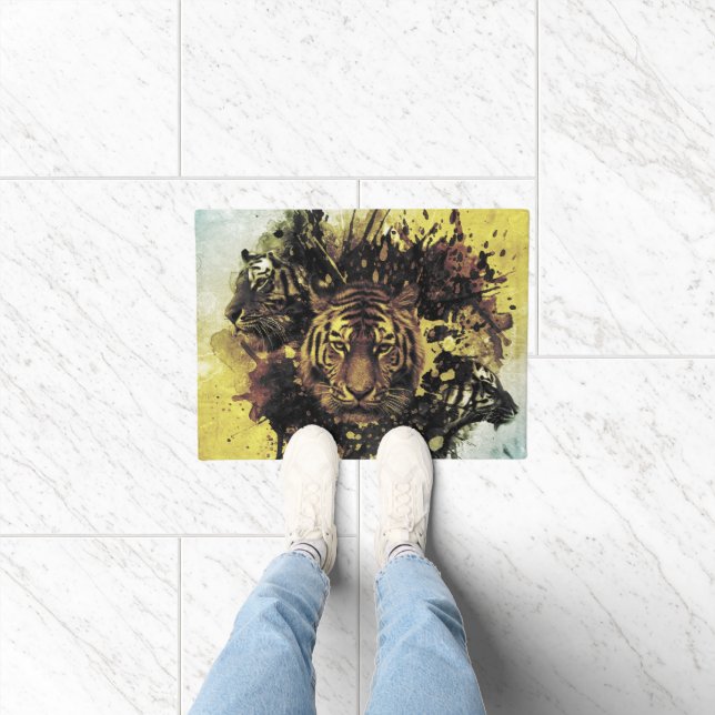 lion face doormat (Indoor)