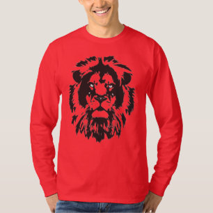 Lion face, I'm watching you. Lion head tattoo T-Shirt