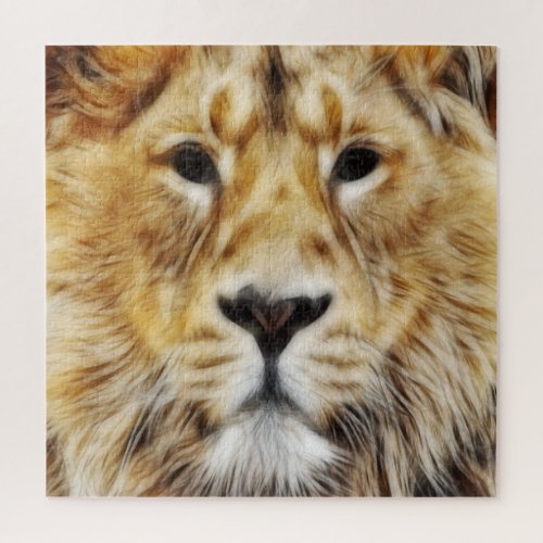 Lion Face Jigsaw Puzzle