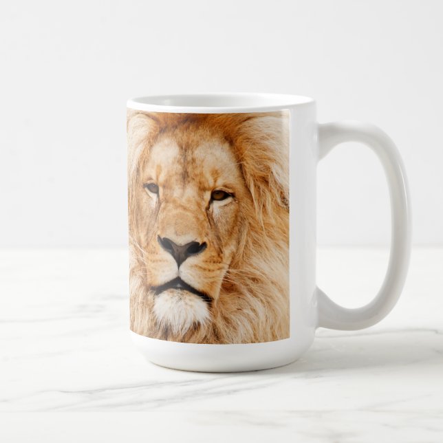Lion Face Mug (Right)