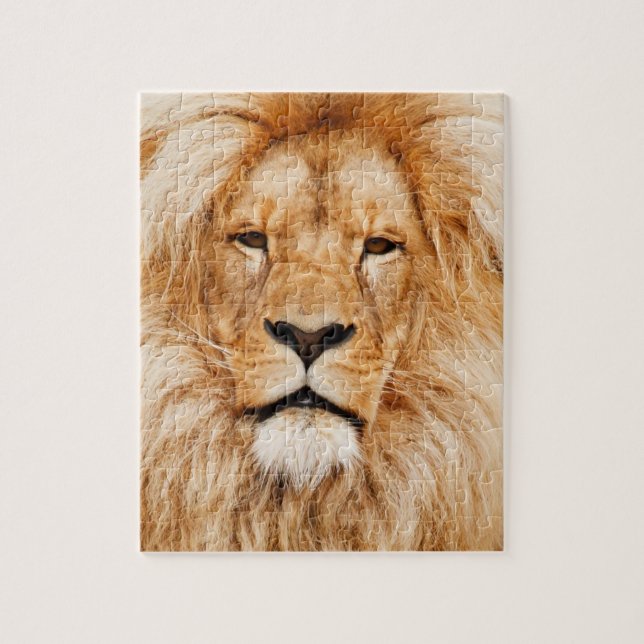 Lion Face Puzzle (Vertical)