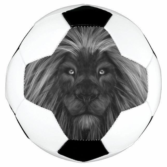 Lion Face Soccer Ball (Front)
