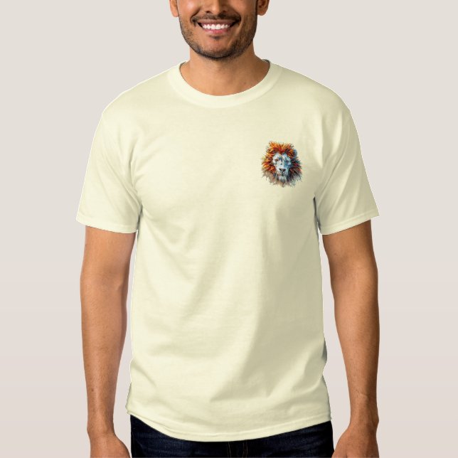 Lion face T-shirts  (Front)