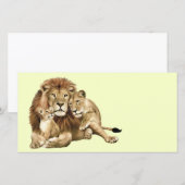 Lion Family (Front/Back)