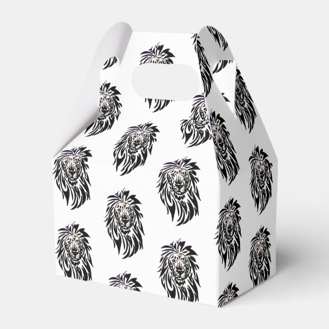 Lion - Favor box (Front Side)