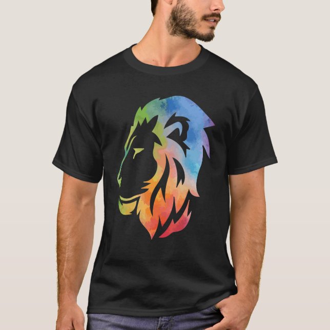 Lion  Felidae Large Cat  Outfit Men Women Kids 2 T-Shirt (Front)