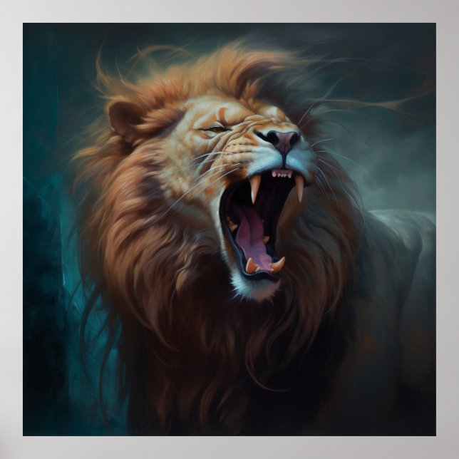 Lion Fire Poster (Front)