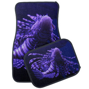 Lion Fish Car Floor Mats (Full Set)