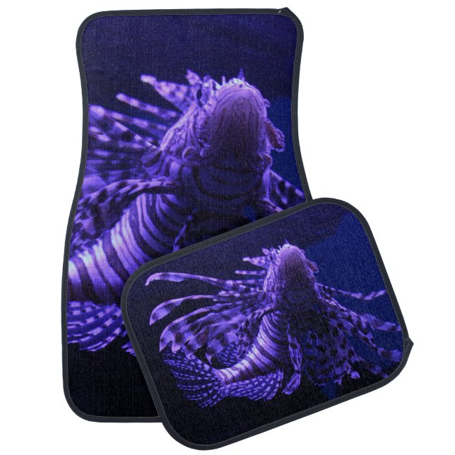 Lion Fish Car Floor Mats (Full Set) (Set)