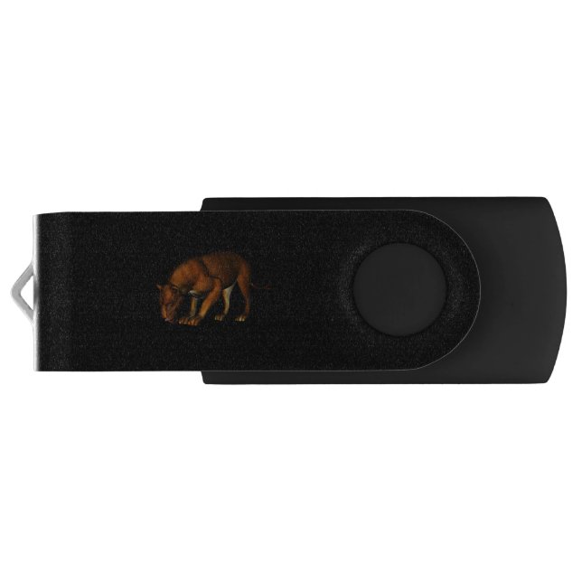 lion flash drive (Back)