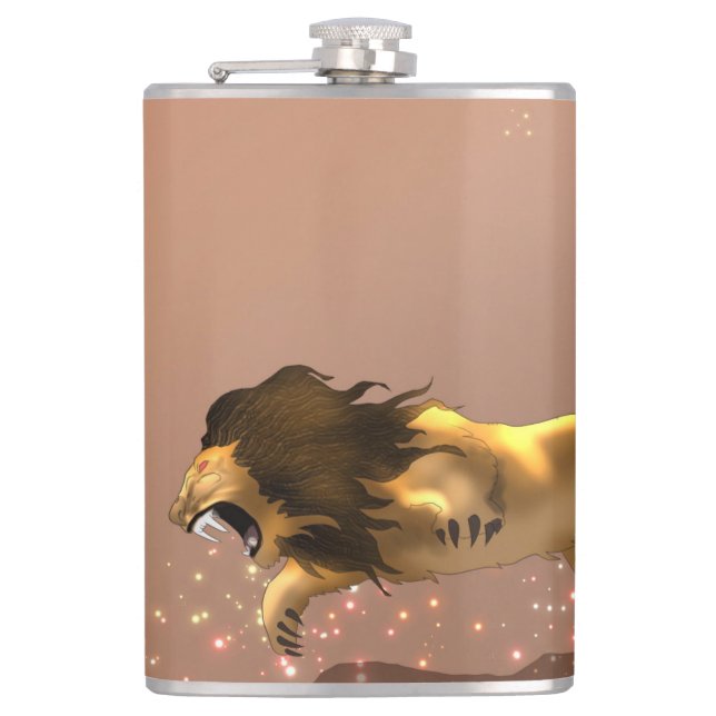 Lion  flask (Front)
