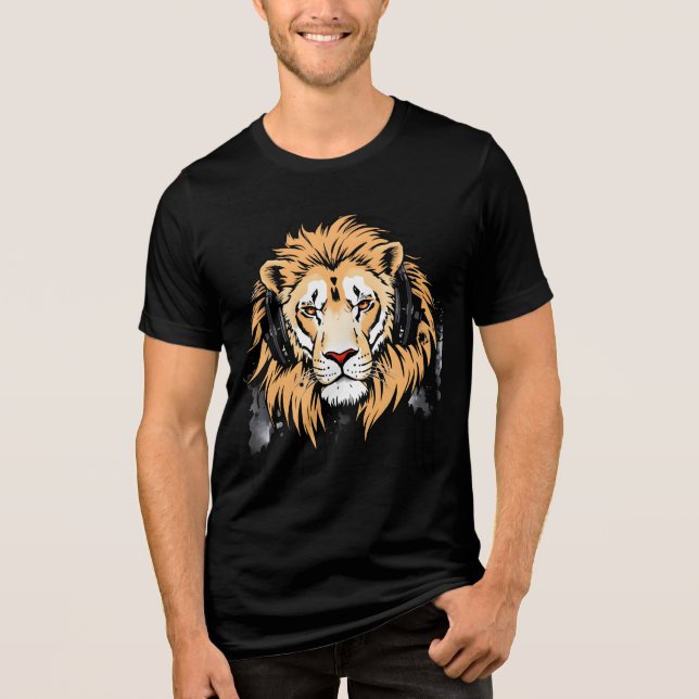Lion Flow Tri-Blend Shirt (Front)