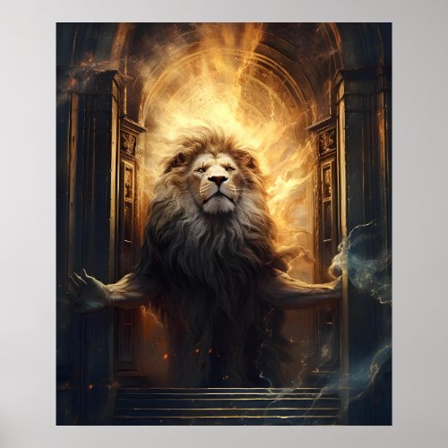 Lion From Haven  Poster