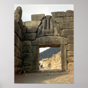 Lion Gate over the entrance Poster