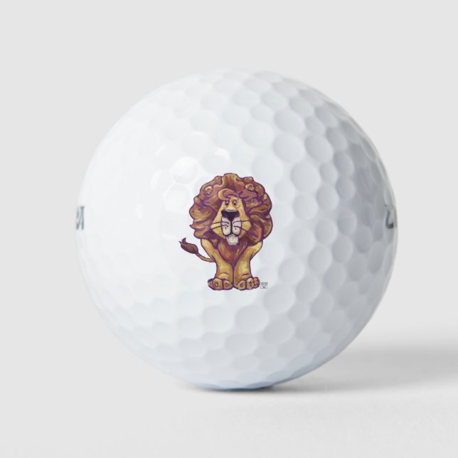 Lion Gifts & Accessories Golf Balls (Front)