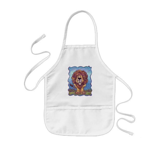 Lion Gifts & Accessories Kids' Apron (Front)