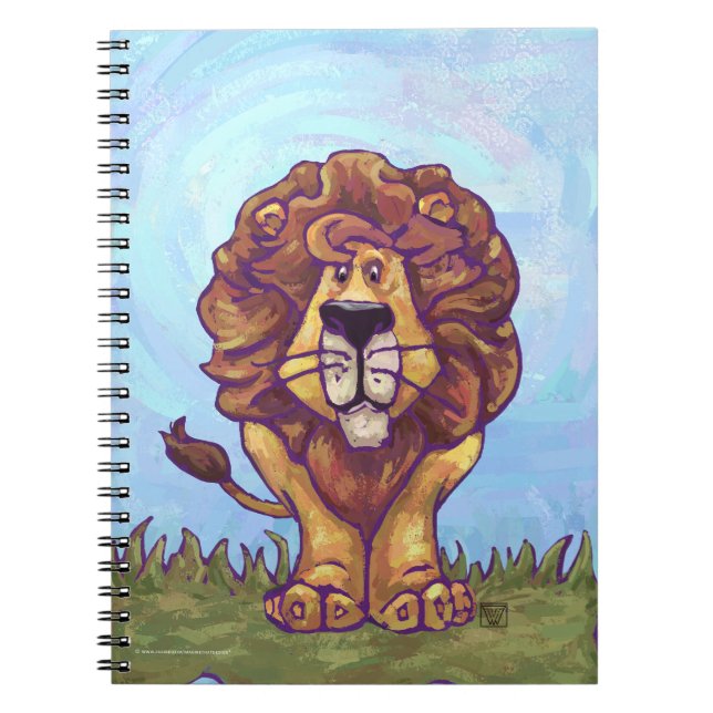 Lion Gifts & Accessories Notebook (Front)