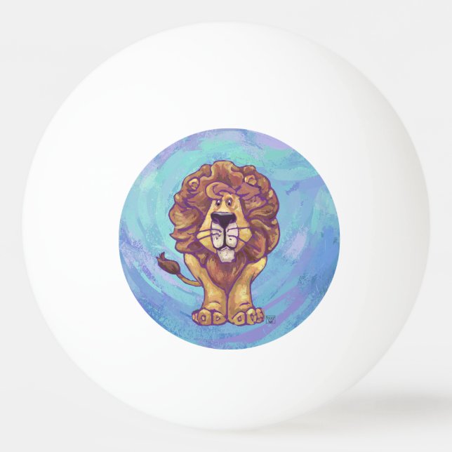 Lion Gifts & Accessories Ping-Pong Ball (Back)