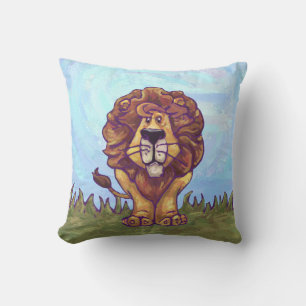 Lion Gifts & Accessories Throw Pillow