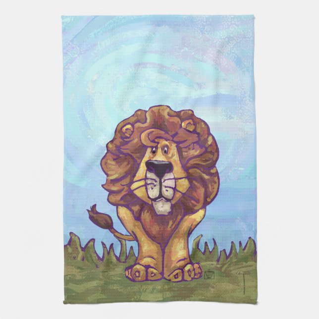 Lion Gifts & Accessories Towel (Vertical)