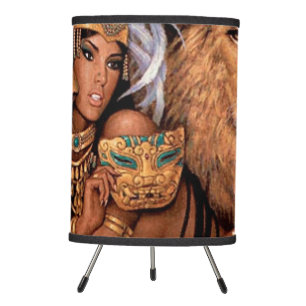 Lion Goddess Egyptian Princess Lamp