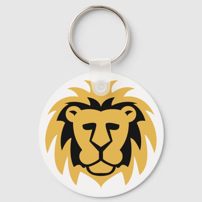 Lion Gold Keychain (Front)