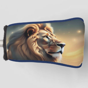 Lion  golf head cover