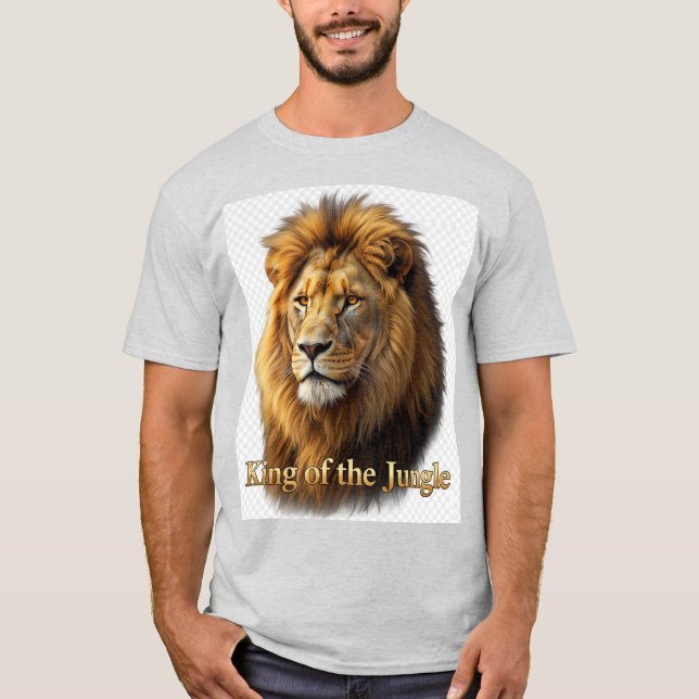 Lion Graphic T-Shirt (Front)
