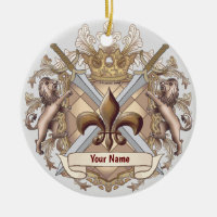 Shield Ornament
