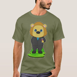 Lion Groom Suit Wedding T-Shirt