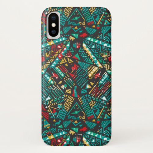Lion Guard  African Pattern iPhone XS Case