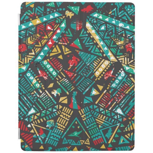 Lion Guard | African Pattern iPad Smart Cover (Front)