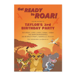 Lion Guard | Birthday Invitation