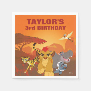 Lion Guard Birthday Napkins
