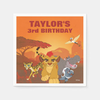Lion Guard | Birthday Napkins