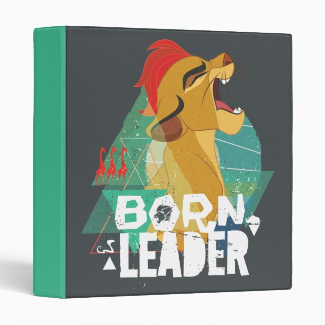 Lion Guard | Born Leader Kion 3 Ring Binder (Front/Spine)