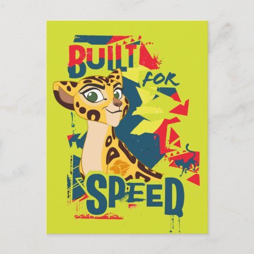 Lion Guard  Built For Speed Fuli Postcard