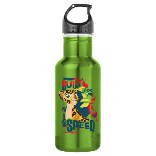 Lion Guard  Built For Speed Fuli Stainless Steel Water Bottle
