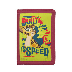Lion Guard Built For Speed Fuli Tri-fold Wallet