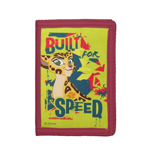 Lion Guard  Built For Speed Fuli Trifold Wallet