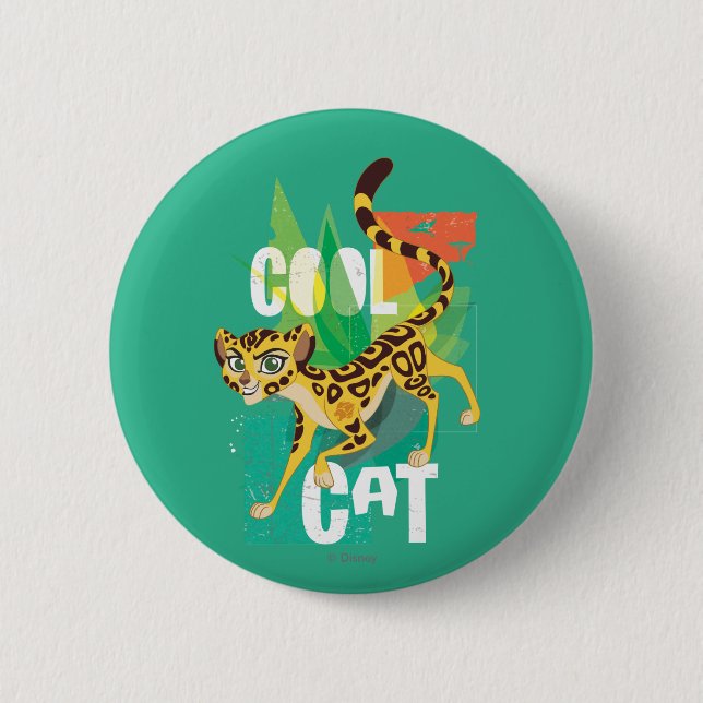 Lion Guard | Cool Cat Fuli Button (Front)