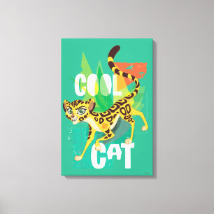 Lion Guard   Cool Cat Fuli Canvas Print