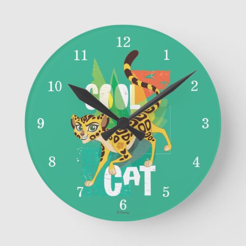 Lion Guard  Cool Cat Fuli Round Clock