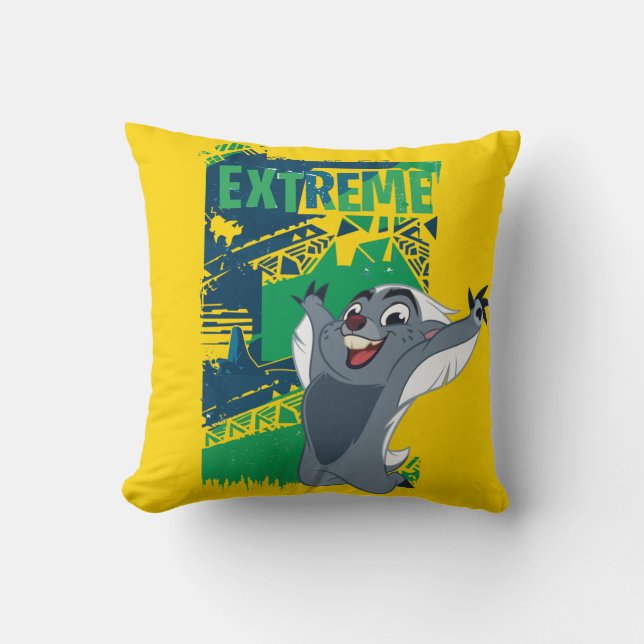 Lion Guard | Extreme Bunga Throw Pillow (Front)