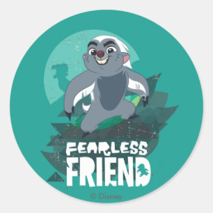 Lion Guard   Fearless Friend Bunga Classic Round Sticker